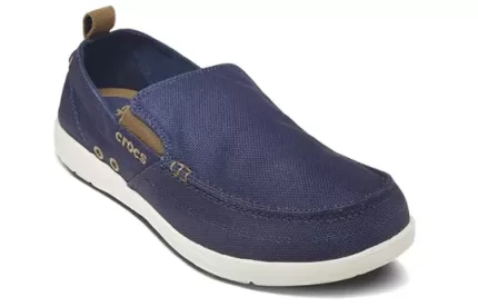 Crocs Sapato esportivo casual Athleisure azul profundo 11270-46K