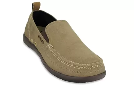 Crocs Sapato esportivo casual Athleisure cáqui 11270-23G