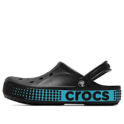 Crocs Sapato respirável antiderrapante resistente ao desgaste preto unissex