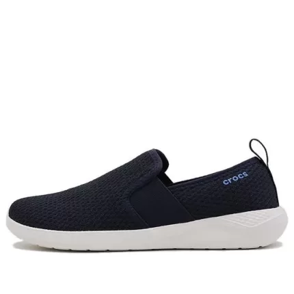 Crocs Sapatos Esportivos Sapatos Casuais ‘Azul Escuro Branco’