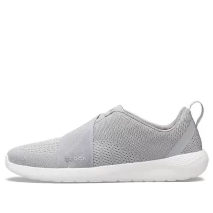 Crocs Sapatos LiteRide Modform Slip-On ‘Cinza Branco’