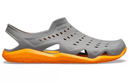 Crocs Sapatos Swiftwater Wave ‘Slate Grey Blazing Orange’