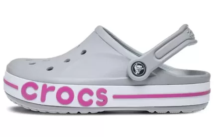Crocs Sapatos de praia Bayaband Clog cinza claro