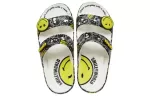 Crocs SmileyWorld x Classic Sandália ‘Preto Branco’