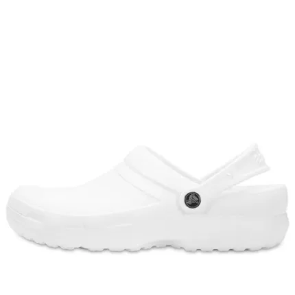 Crocs Specialist II Clog Sapato casual resistente ao desgaste branco unissex
