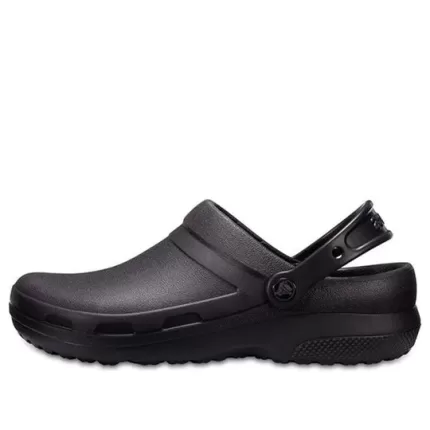 Crocs Specialist II Clog Sapato casual resistente ao desgaste preto unissex