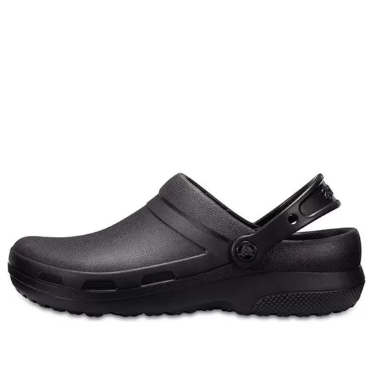 Crocs Specialist II Clog Sapato casual resistente ao desgaste preto unissex