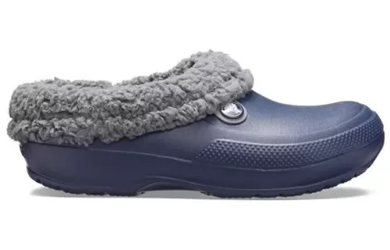 Crocs Stay Warm Cosy Wear-Resistant Sports Unissex Sandálias Azul