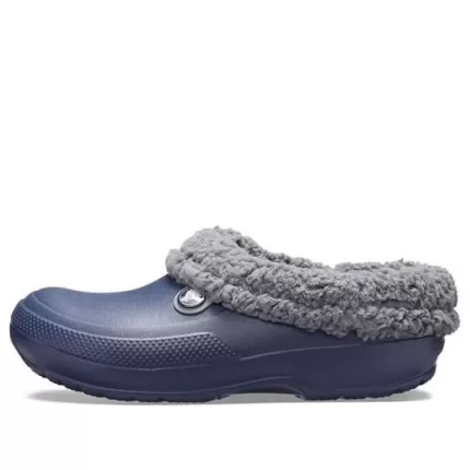 Crocs Stay Warm Cosy Wear-Resistant Sports Unissex Sandálias Azul
