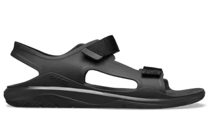 Crocs Swiftwater Light Cozy Sports Sandálias Pretas