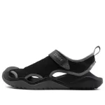 Crocs Swiftwater Sandálias ‘Black Dark Grey’ Crocs Swiftwater Sandálias ‘Black Dark Grey’