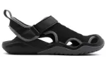 Crocs Swiftwater Sandálias ‘Black Dark Grey’ Crocs Swiftwater Sandálias ‘Black Dark Grey’