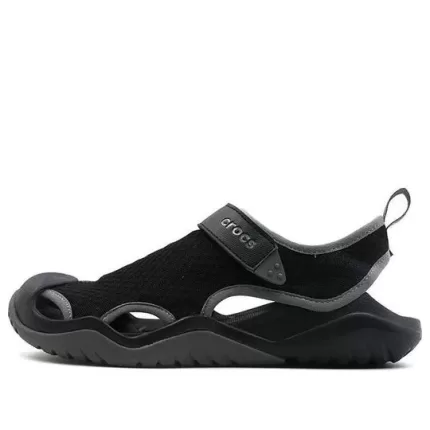 Crocs Swiftwater Sandálias ‘Black Dark Grey’