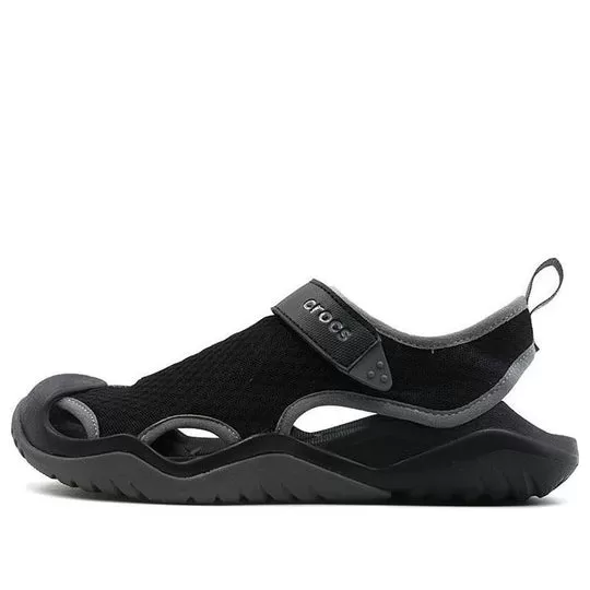 Crocs Swiftwater Sandálias ‘Black Dark Grey’