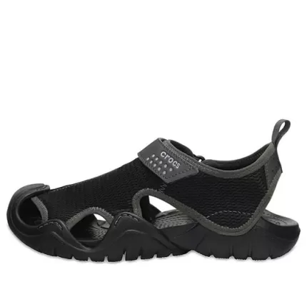 Crocs Swiftwater Sandálias ‘Black Light Grey’