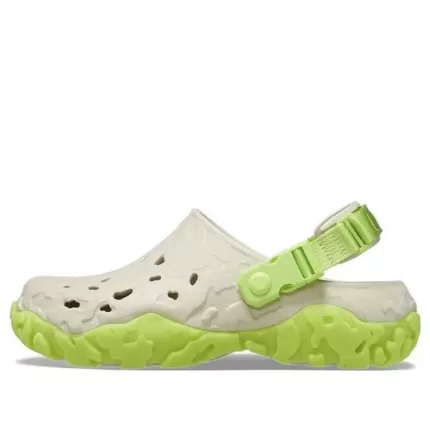 Crocs Tamanco Atlas Todo-o-Terreno ‘Bone Limeade’