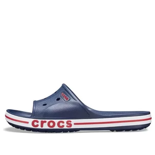 Crocs Tamanco Bayaband Azul Branco Vermelho Chinelos Unissex