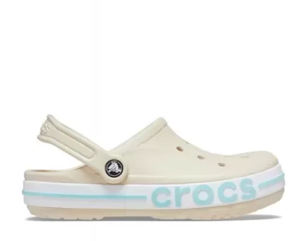 Crocs Tamanco Bayaband ‘Bege Azul’