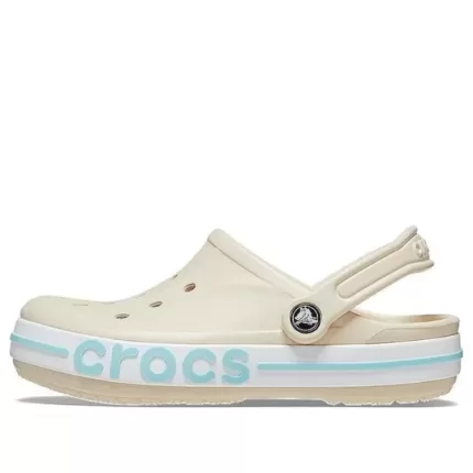Crocs Tamanco Bayaband ‘Bege Azul’