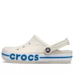 Crocs Tamanco Bayaband ‘Branco Azul’