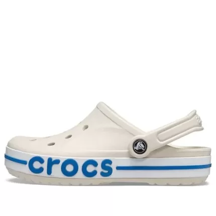 Crocs Tamanco Bayaband ‘Branco Azul’