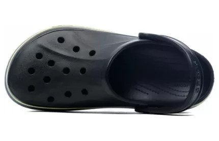 Crocs Tamanco Bayaband Sport Band ‘Preto Multicolor’