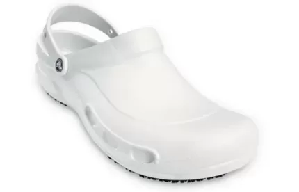 Crocs Tamanco Bistrô Sandálias Brancas 10075-100
