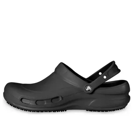 Crocs Tamanco Bistrô Sandálias Pretas 10075-001