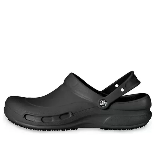 Crocs Tamanco Bistrô Sandálias Pretas 10075-001