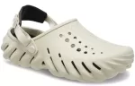 Crocs Tamanco Echo ‘Bone Preto Bege’