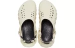 Crocs Tamanco Echo ‘Bone Preto Bege’