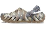 Crocs Tamanco Echo Camo Redux ‘Carvão Camo Verde’