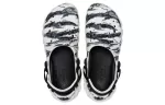 Crocs Tamanco Echo Tiger ‘Branco Preto’