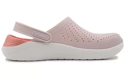 Crocs Tamanco LiteRide adulto-7 ‘Rosa Branco’