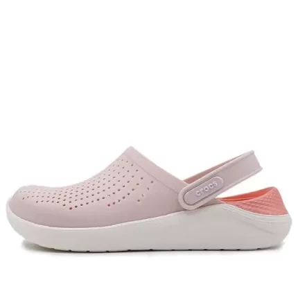 Crocs Tamanco LiteRide adulto-7 ‘Rosa Branco’