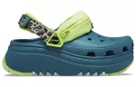 Crocs Tamanco com estampa animal Hiker Xscape ‘Verde Teal’ Crocs Tamanco com estampa animal Hiker Xscape ‘Verde Teal’