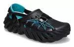 Crocs Tamanco de cadarços reflexivos Echo ‘Black Teal’