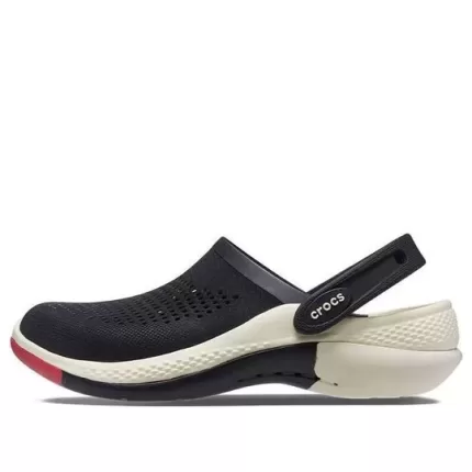 Crocs Tamanco de mármore Ombre LiteRide 360 ​​’Preto’