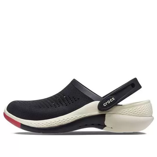 Crocs Tamanco de mármore Ombre LiteRide 360 ​​’Preto’