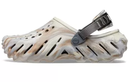 Crocs Tamanco de mármore ecológico