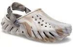 Crocs Tamanco de mármore ecológico