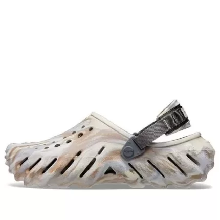 Crocs Tamanco de mármore ecológico