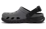 Crocs Tamanco reflexivo Duet Max ‘Cinza Preto’