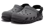 Crocs Tamanco reflexivo Duet Max ‘Cinza Preto’