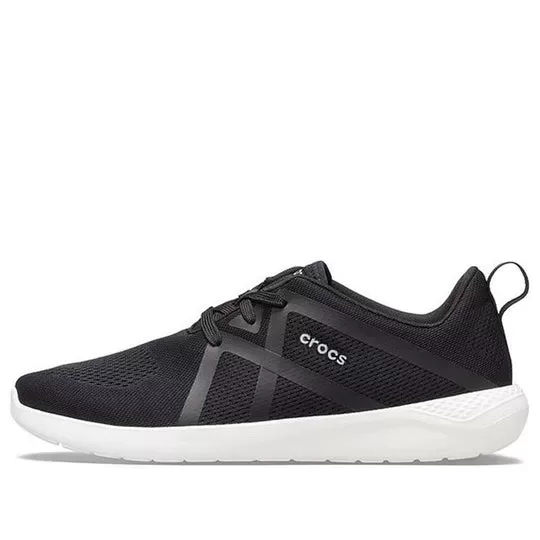 Crocs Tênis LiteRide Modform Lace ‘Preto Branco’