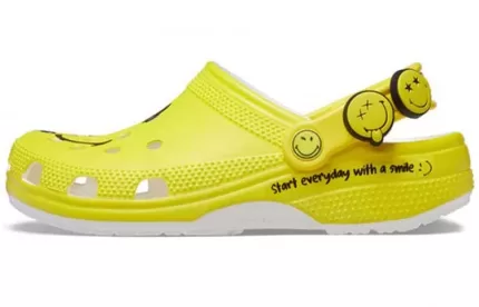 Crocs X Classic 2 Entupimento ‘Amarelo Preto Branco’