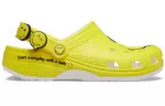 Crocs X Classic 2 Entupimento ‘Amarelo Preto Branco’