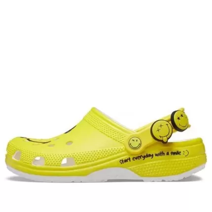 Crocs X Classic 2 Entupimento ‘Amarelo Preto Branco’