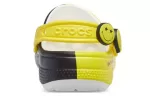 Crocs X Classic 2 Entupimento ‘Amarelo Preto Branco’