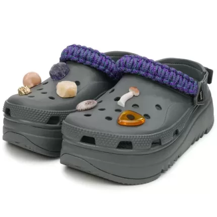 Crocs x Áries Classic Caminhante Xscape Clog ‘Cinza Ardósia’